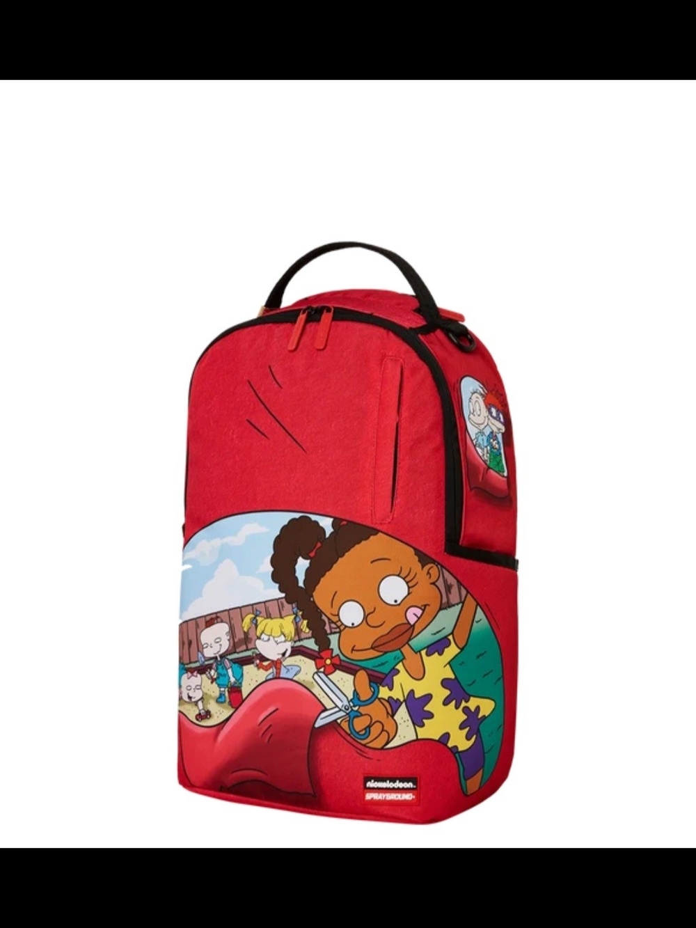 Sprayground Red Nick Jr. Rugrats Printed Backpack